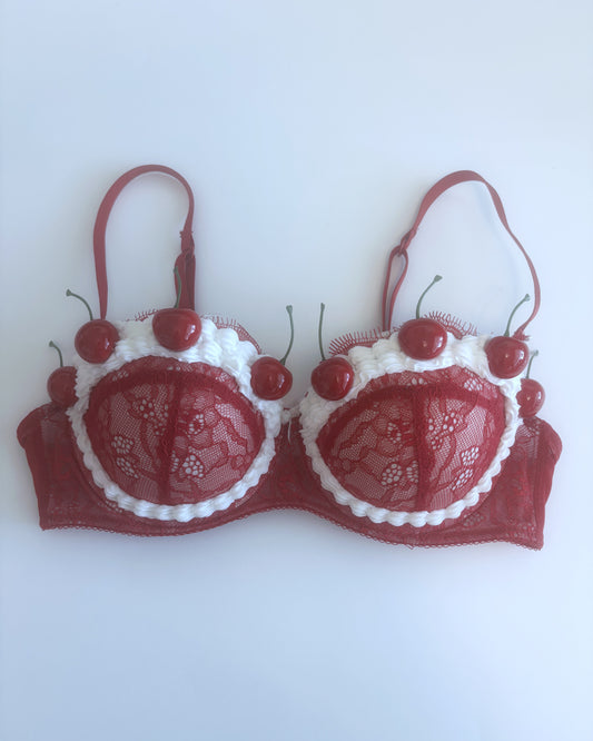 Sample Sale 34B Cherry Frosting Bra