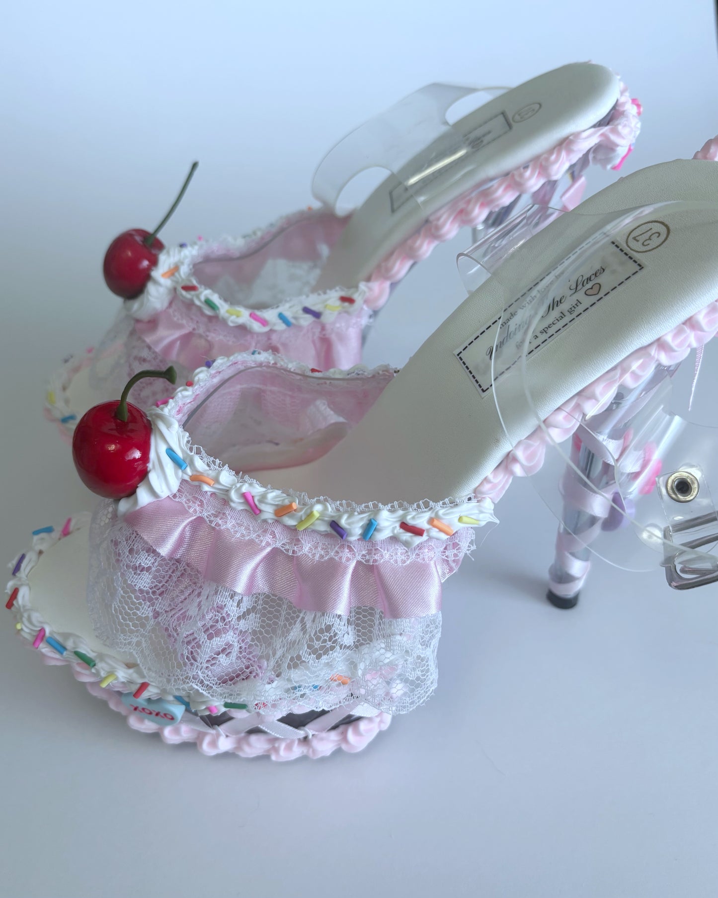 Confetti Slice Heels