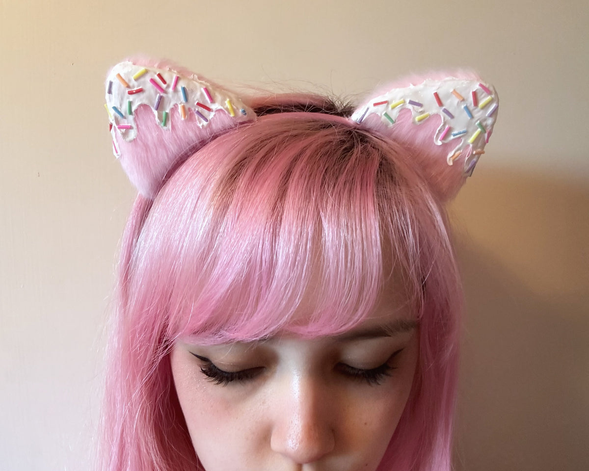 Frosted Kitty Headband