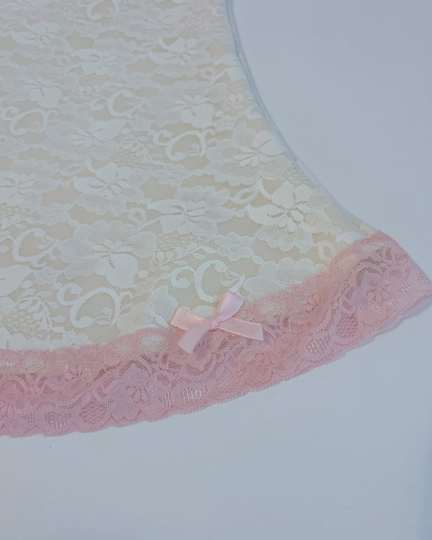 Chantilly Cream Mini Dress