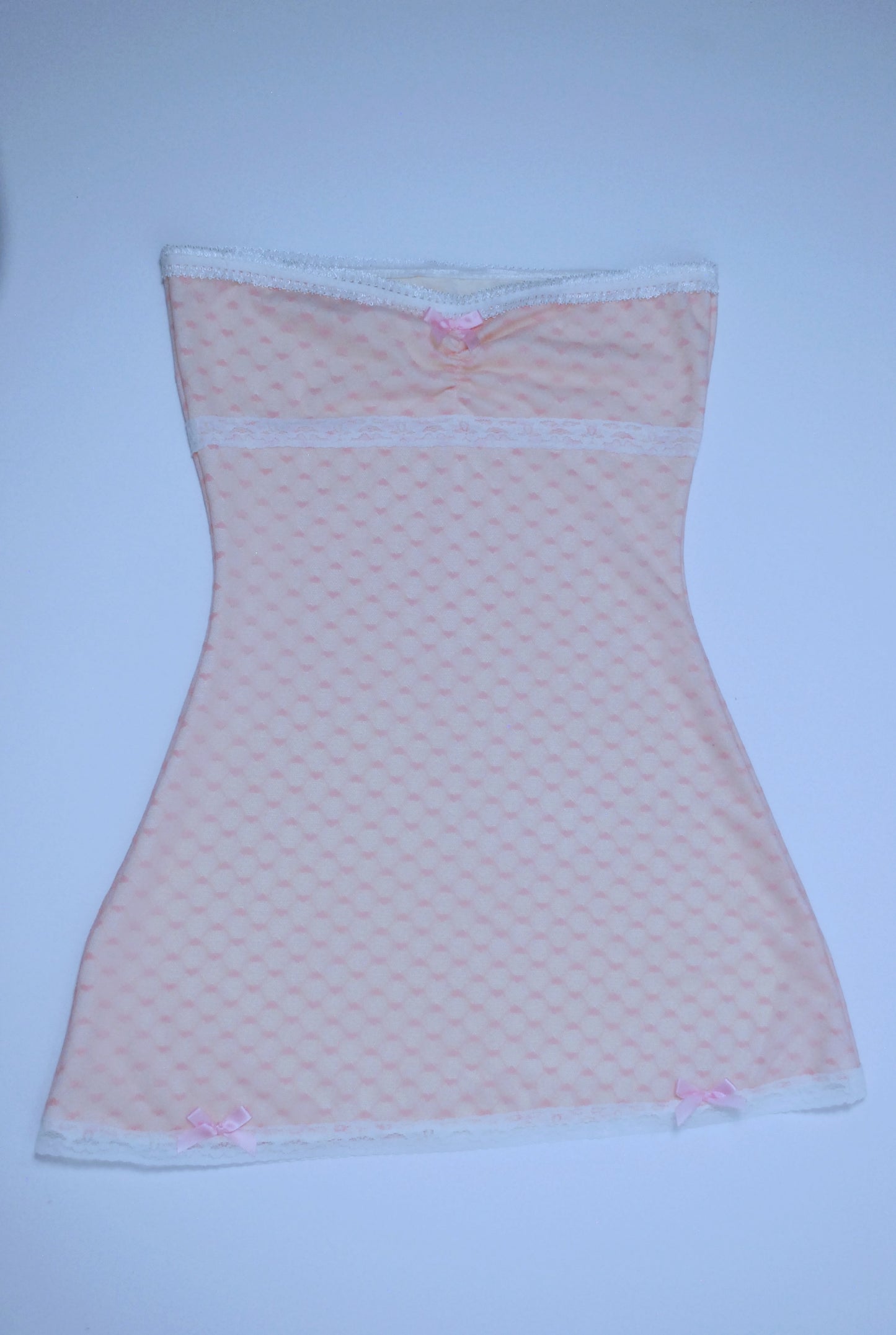 Peach Parfait Mini Dress