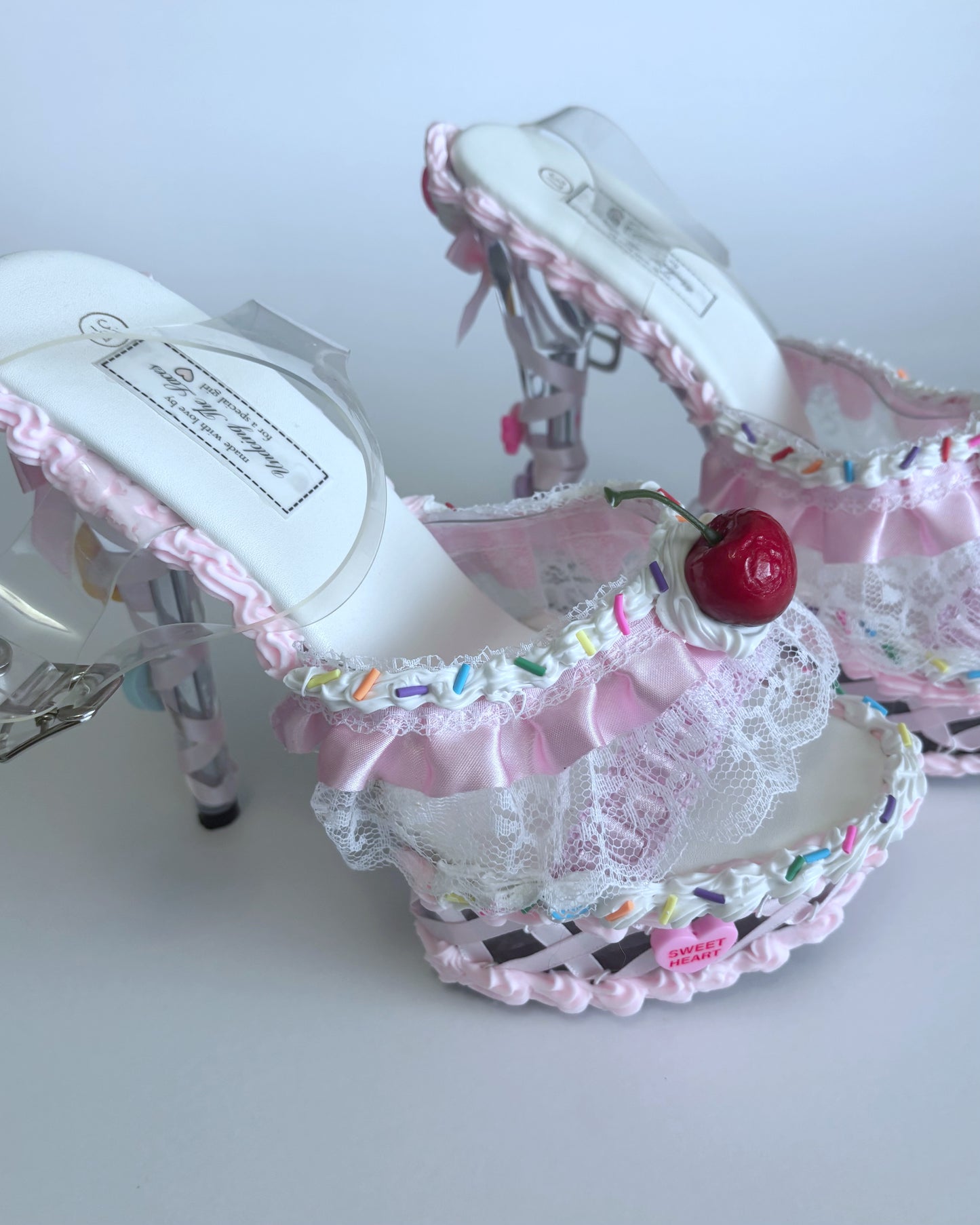 Confetti Slice Heels