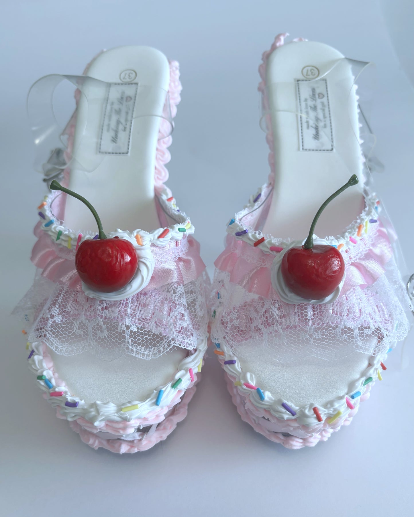 Confetti Slice Heels