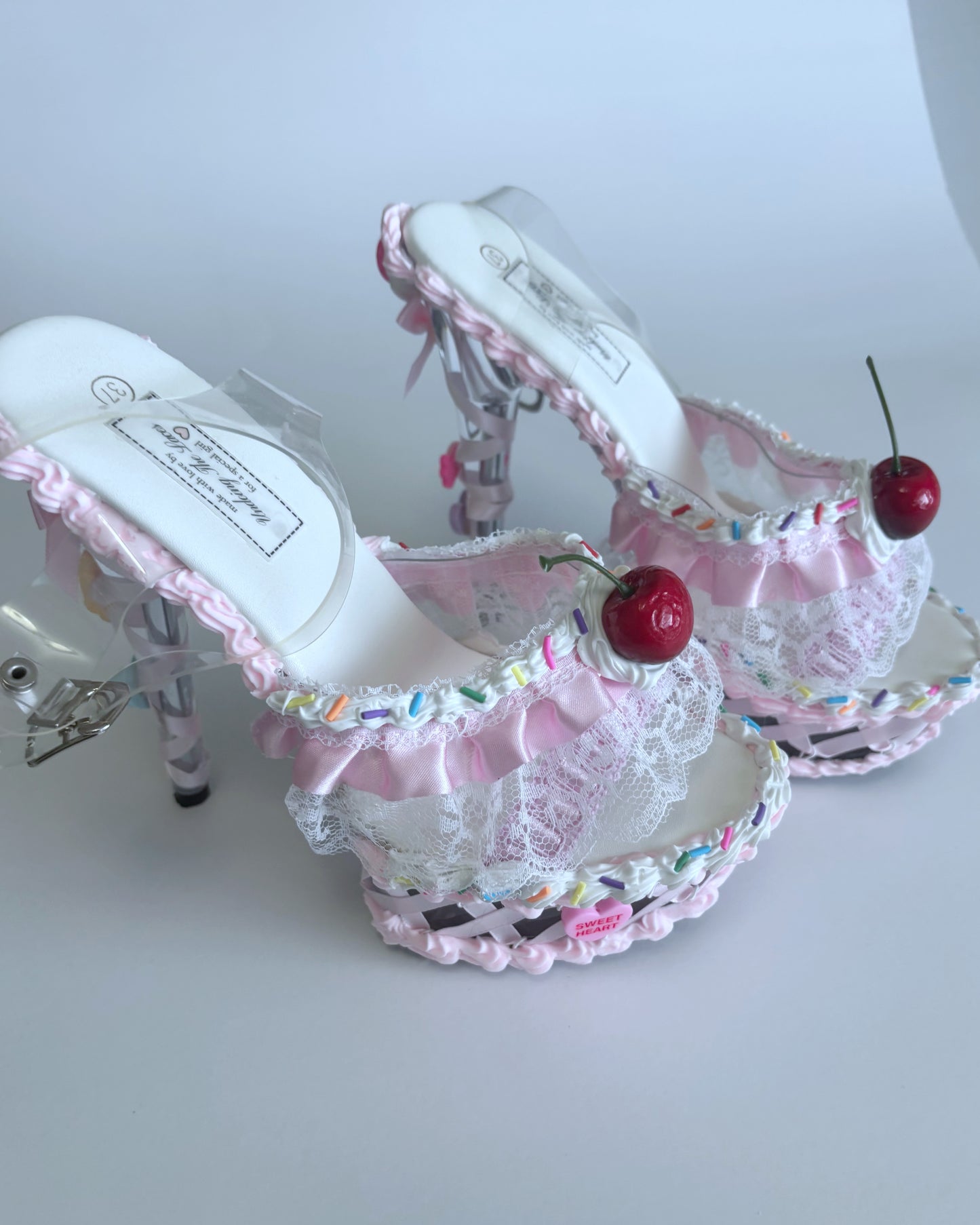 Confetti Slice Heels