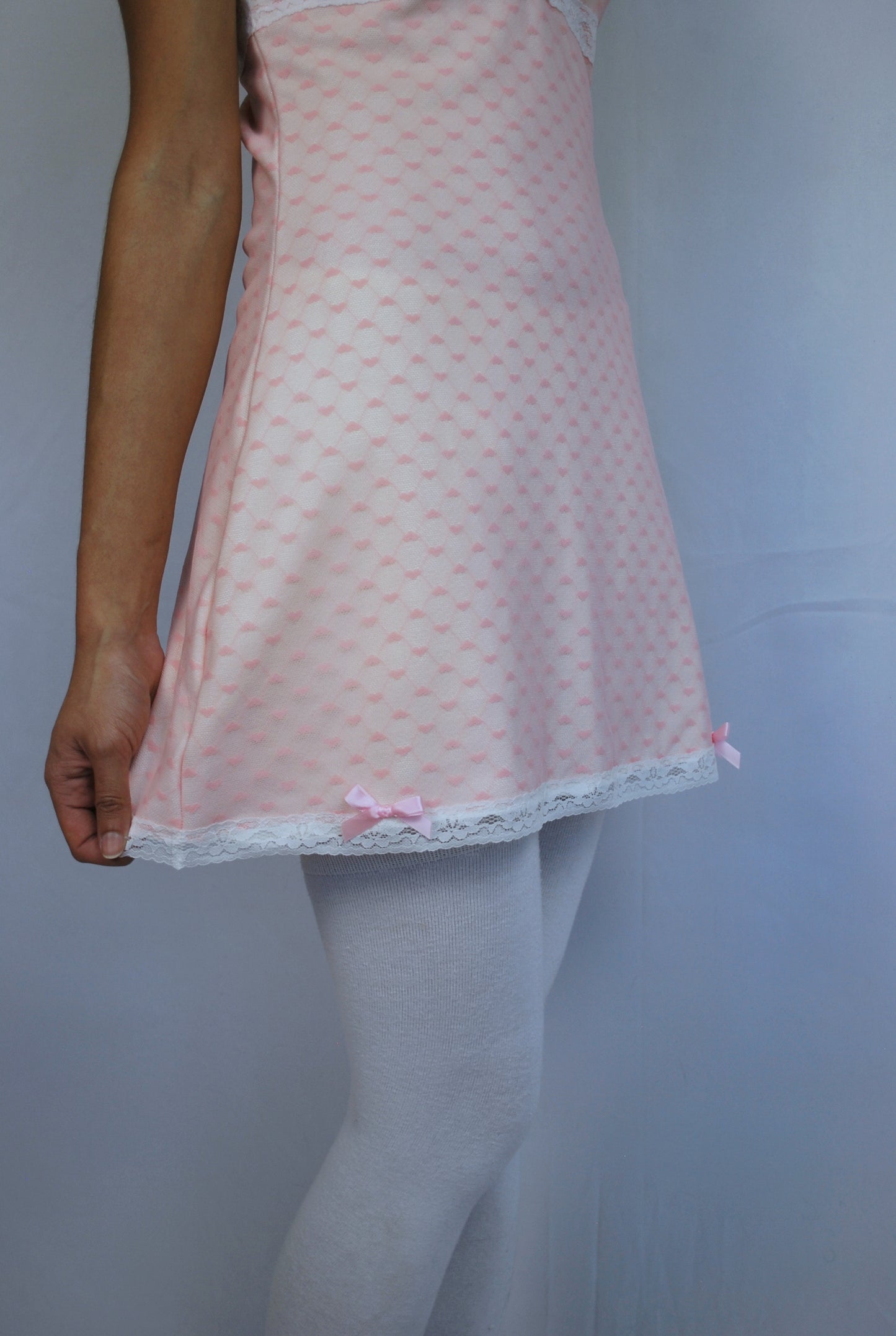 Peach Parfait Mini Dress