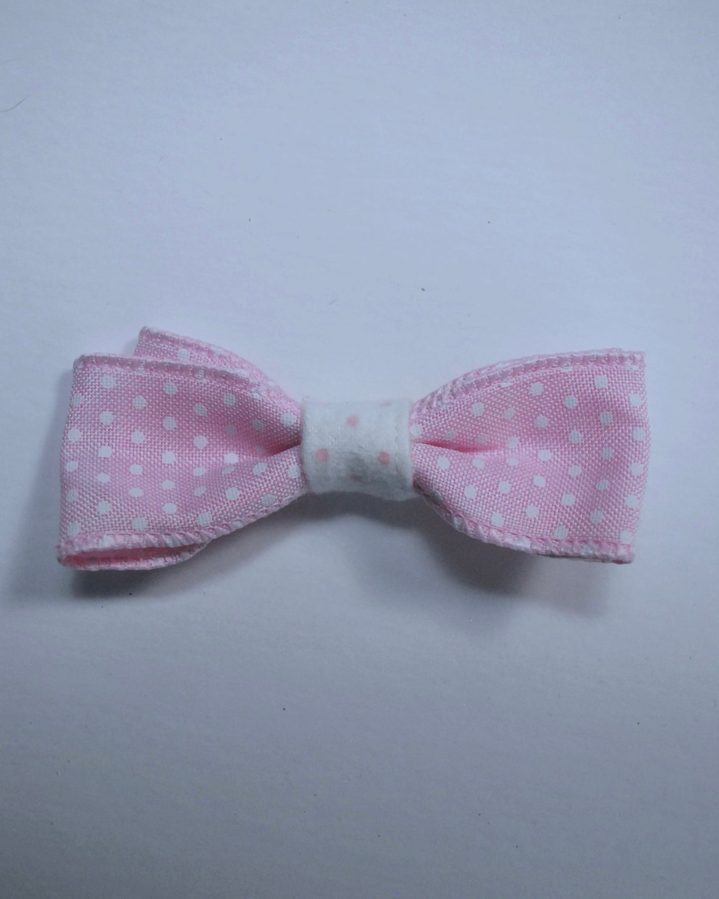 Strawberry Dot Hair Bow